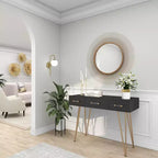 Specchio da parete a stella in metallo da 90 cm oro - Cornice in ferro, nessun assemblaggio, arredamento moderno