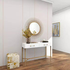 Specchio da parete a stella in metallo da 90 cm oro - Cornice in ferro, nessun assemblaggio, arredamento moderno