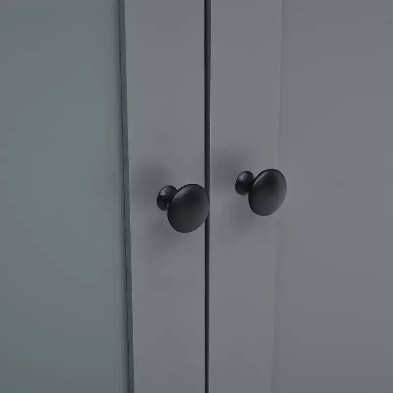 Mobile credenza alto moderno da 181 cm autoportante per sala da pranzo con ante e ripiani interni, 2 ripiani regolabili e 8 mensole sulle ante per cucina e soggiorno
