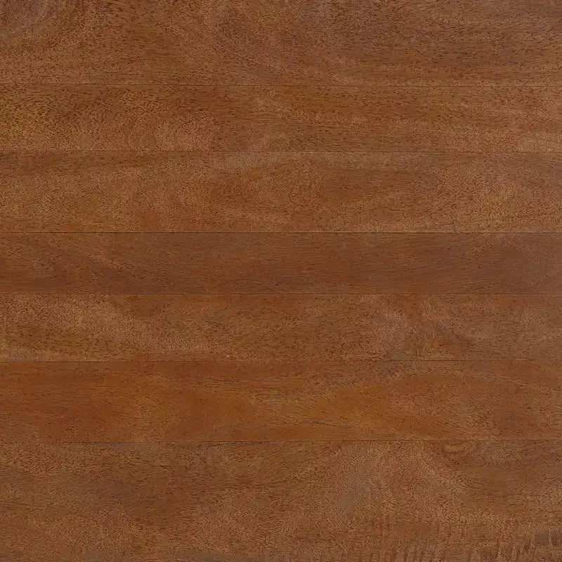 Tavolino da caffè ovale da 38" fatto a mano in legno di mango - Base a sfera e cono rotonda