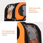 Rimorchio per bici per cani, passeggino da jogging - Convertibile per cani di taglia media/grande, capacità 40 kg, impermeabile, attacco universale per bici da 20-29 pollici