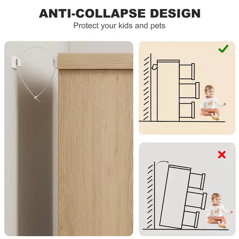 Cassettiera per camera da letto con 7 cassetti, cassettiera in legno per armadio, cassettiera portaoggetti per corridoio, soggiorno e ufficio