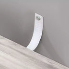 Cassettiera a 6 cassetti in truciolato grigio da 66 cm (25,98 pollici) di larghezza