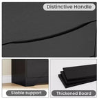 Comò a 3 cassetti per camera da letto, cassettiera in legno alta 75 cm, comodino con cassetti, organizer per vestiti per camera da letto, corridoio