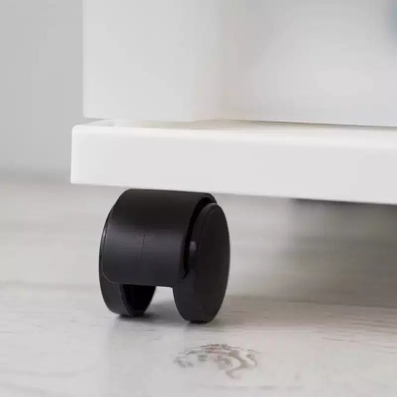 Carrello portaoggetti a 5 cassetti con ripiano organizer