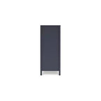 Cassettiera Alta a 5 Cassetti, Blu Navy