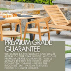 79-118 Tavolo da pranzo regolabile per esterni da 6-8 persone - Beige