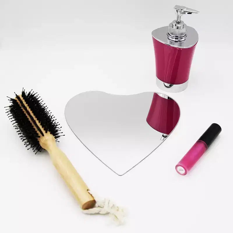 Set di 4 piccoli specchi decorativi autoadesivi - Disponibili in 8 forme uniche