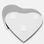 Set di 4 piccoli specchi decorativi autoadesivi - Disponibili in 8 forme uniche