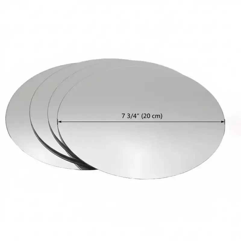 Set di 4 piccoli specchi decorativi autoadesivi - Disponibili in 8 forme uniche