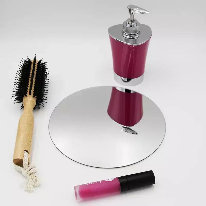 Set di 4 piccoli specchi decorativi autoadesivi - Disponibili in 8 forme uniche
