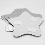 Set di 4 piccoli specchi decorativi autoadesivi - Disponibili in 8 forme uniche